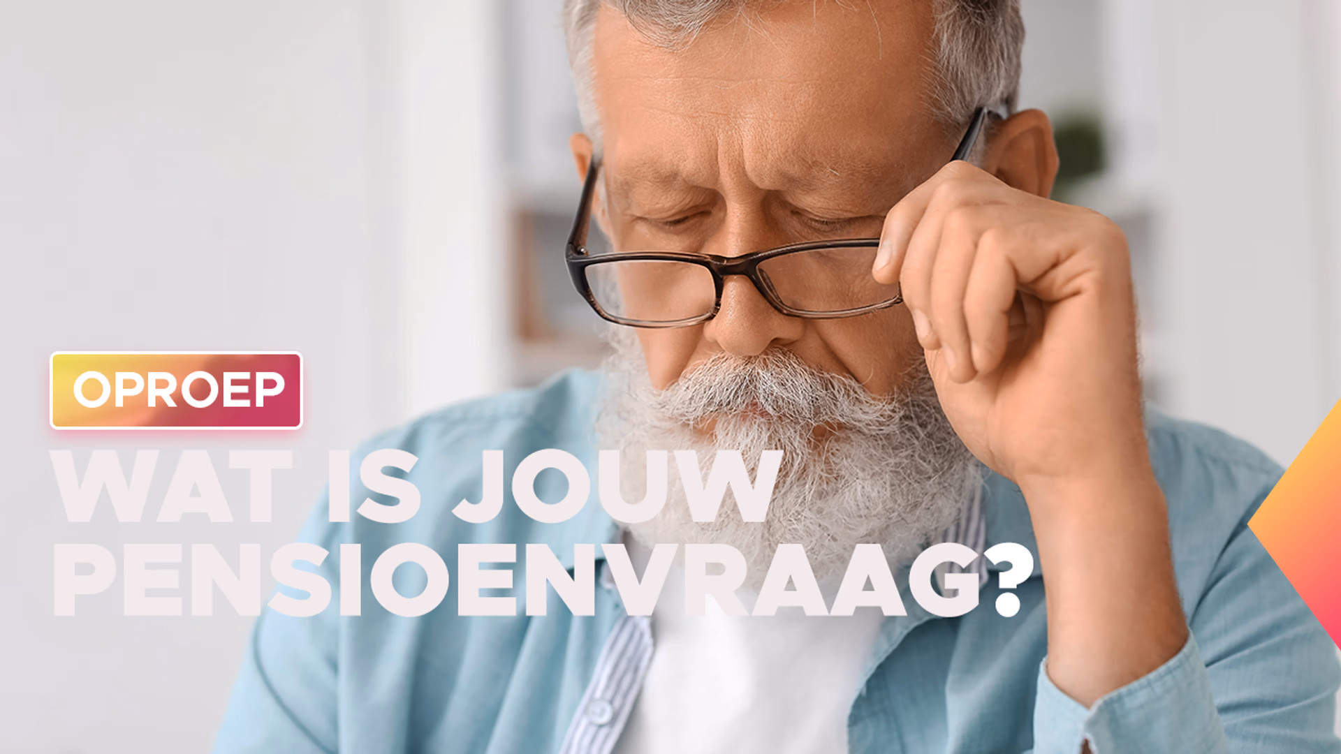oproep pensioen