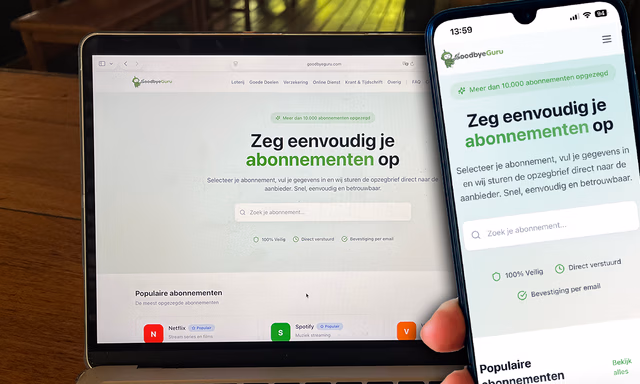 Afbeelding van Waarschuwing: trap niet in de misleiding van GoodbyeGuru.com