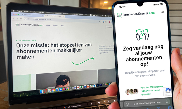 Afbeelding van Abonnement opzeggen via Termination Experts leidt tot klachtenregen