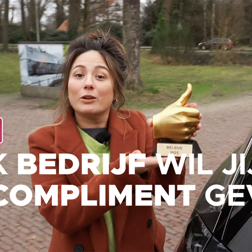 Welk bedrijf wil jij een compliment geven voor de Gouden Belbus Duim?