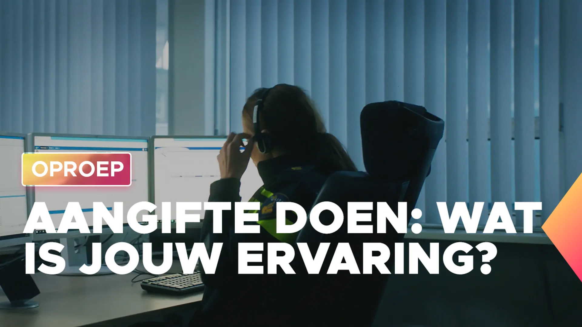 oproepje aangifte doen