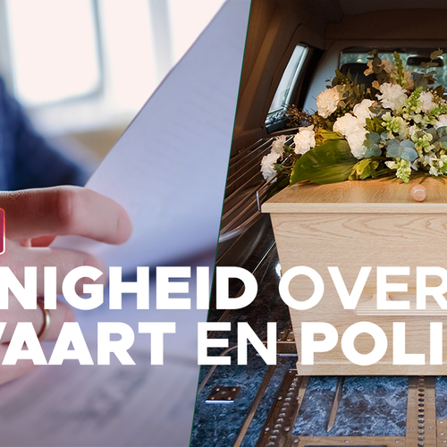 Oproep: Onenigheid over uitvaart en polis?