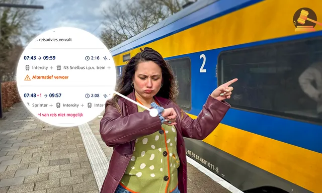 Afbeelding van Check je Recht: zo krijg je je geld terug bij treinvertraging van de NS