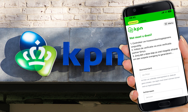 Afbeelding van Oplichting namens KPN: "Wero vervangt iDEAL, verifieer uw bankrekening"