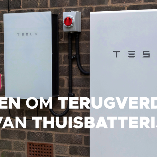 Afbeelding van Oproep: Zorgen om de terugverdientijd van thuisbatterij voor zonnestroom?