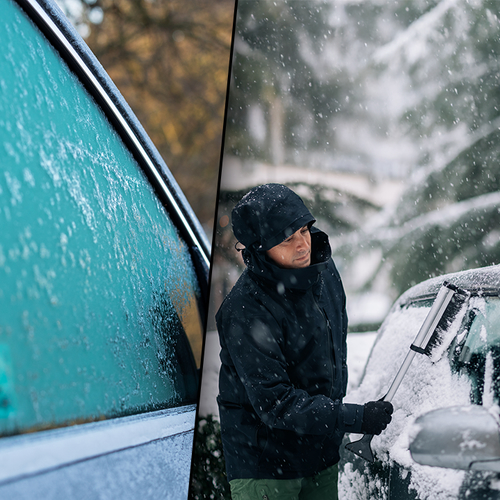 Autorijden in winters weer? Maak je auto ijs- en sneeuwvrij en voorkom hoge boetes