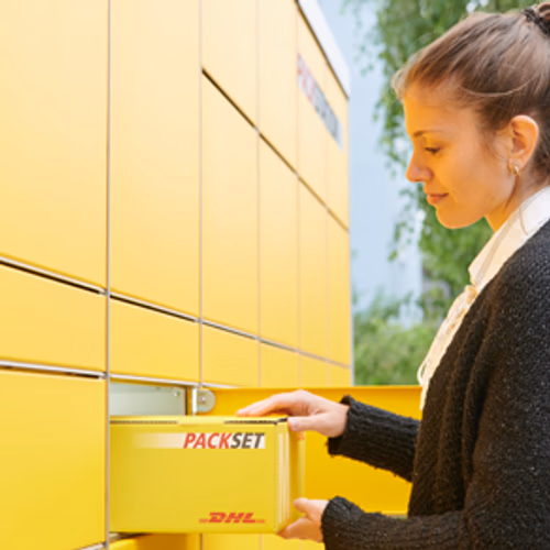 Bovenste lades van pakketautomaat DHL zijn voor mij te hoog. Is hier een oplossing voor?