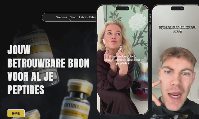 Afbeelding van Online peptiden kopen? Inspectie waarschuwt voor risico's en gevaren