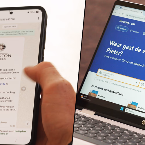 Phishing bij boekingsplatforms vertienvoudigd, 90% van de meldingen gaan over Booking.com