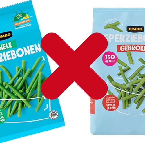 Muizen aangetroffen in sperziebonen Jumbo, supermarkt start terugroepactie