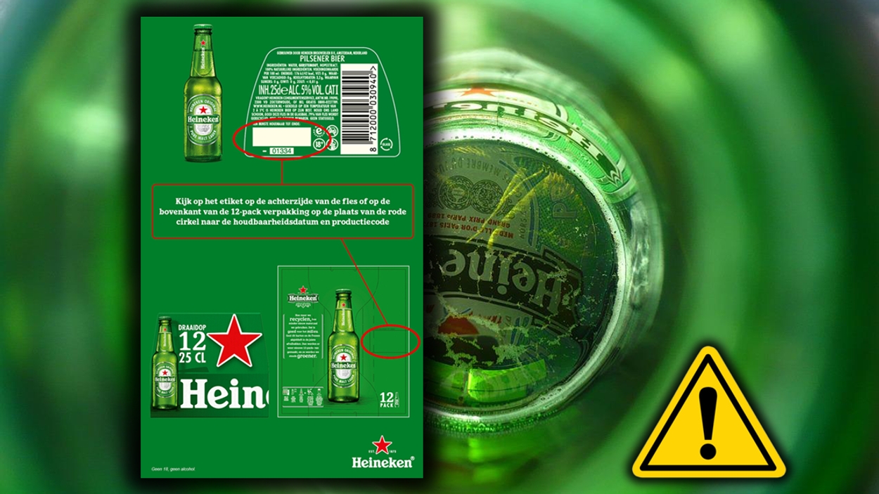 schending Offer Pef Terugroepactie Heineken: 25cl-bierflesjes kunnen glasscherven bevatten -  Kassa - BNNVARA