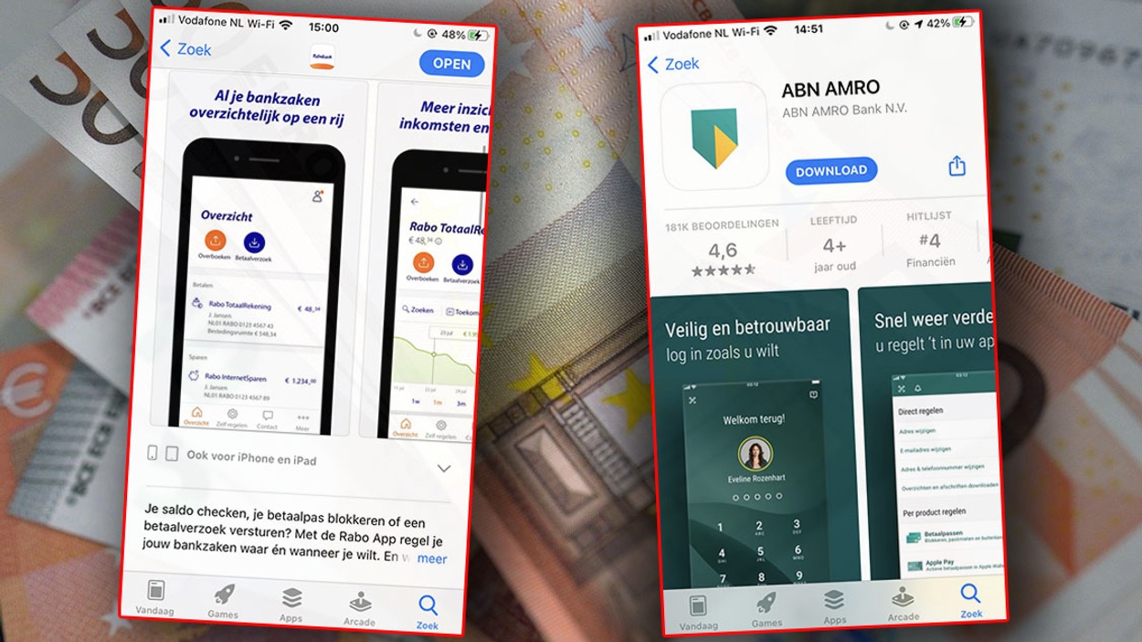ABN AMRO Rabobank ondersteunen mobiel bankieren niet langer op verouderde smartphones - Kassa - BNNVARA