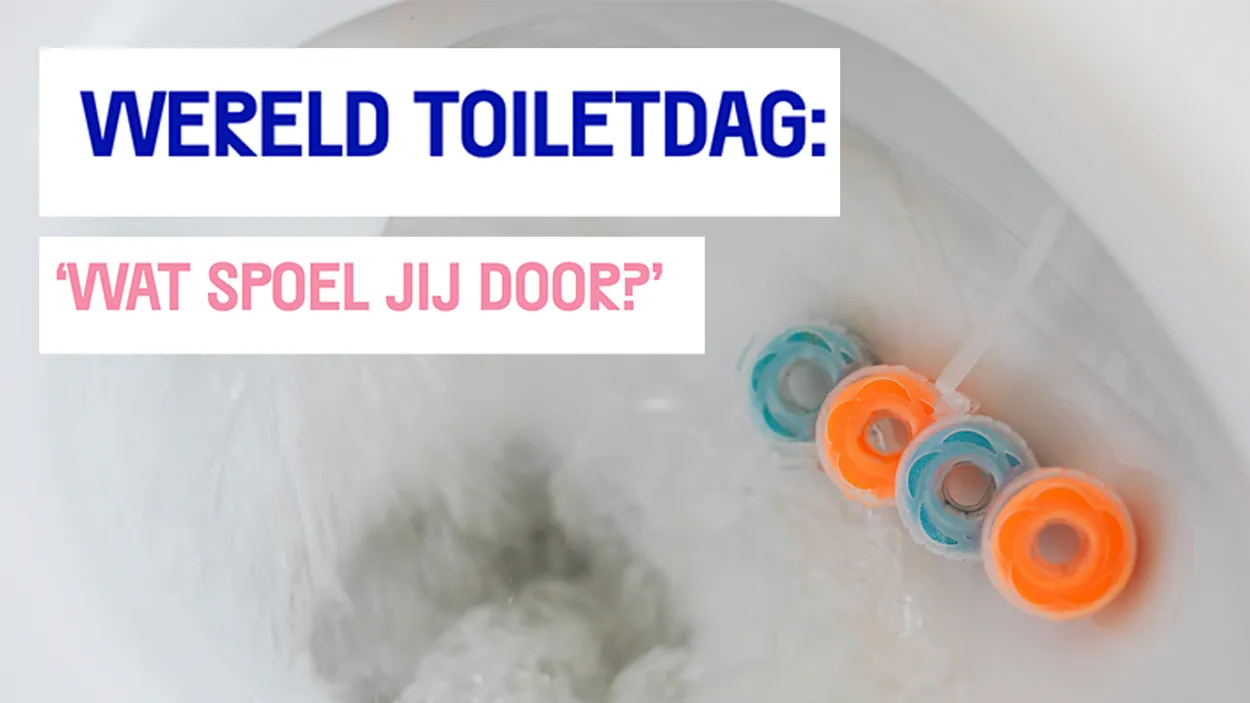 Waterschappen Nederlanders spoelen te veel troep door toilet Kassa