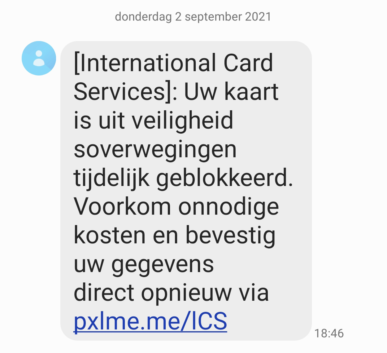 SMS ICS
