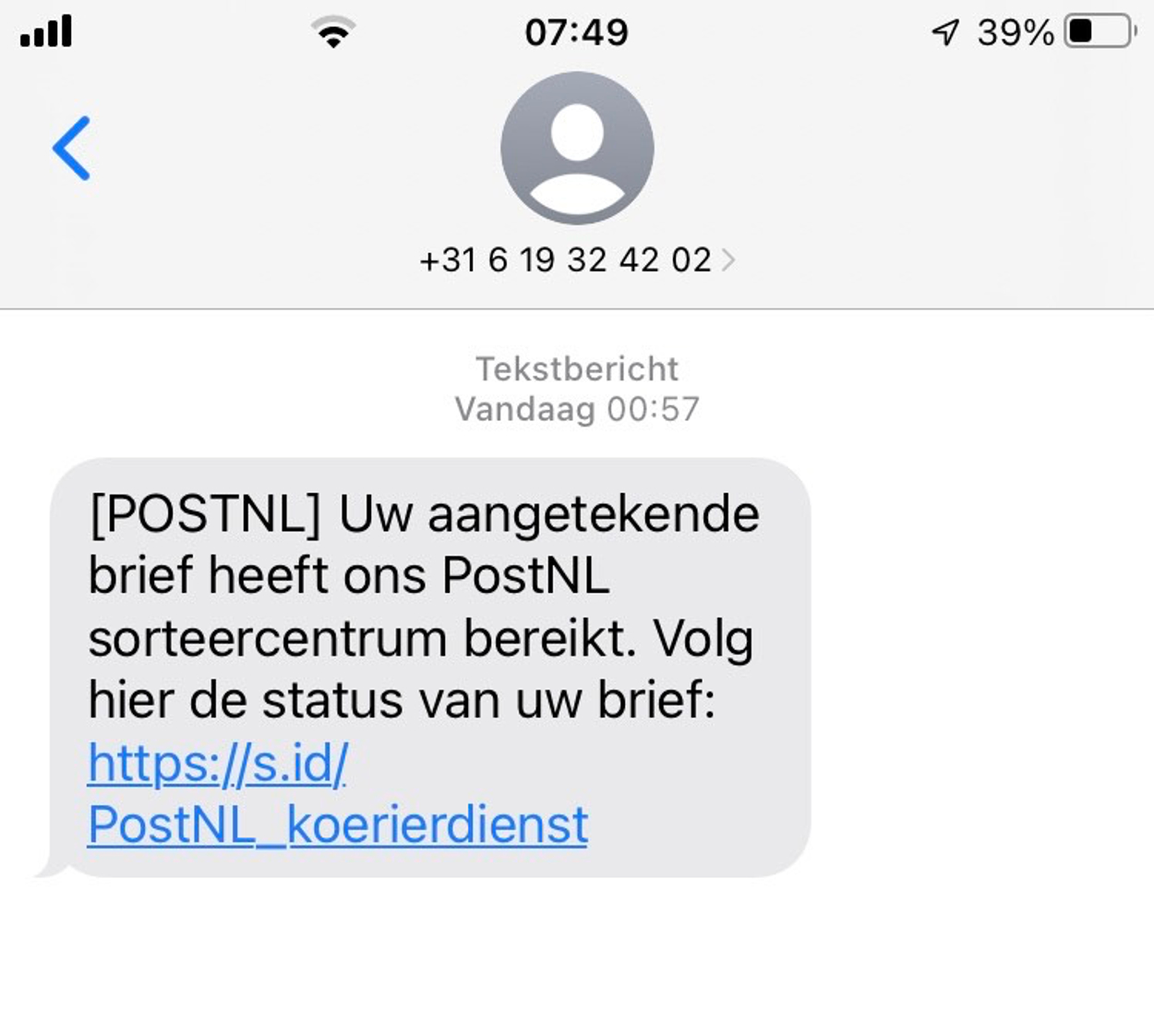 phishing postnl november 2021