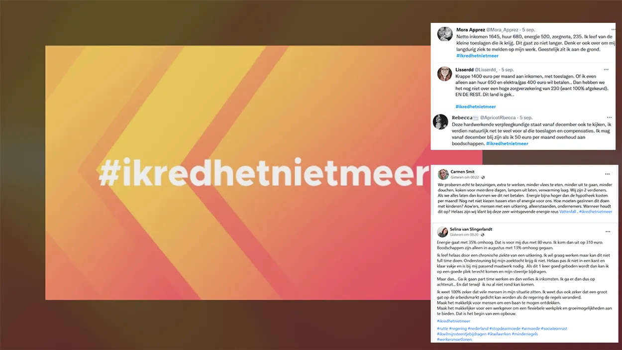 Huishoudens laten massaal weten: #IkRedHetNietMeer - Kassa - BNNVARA