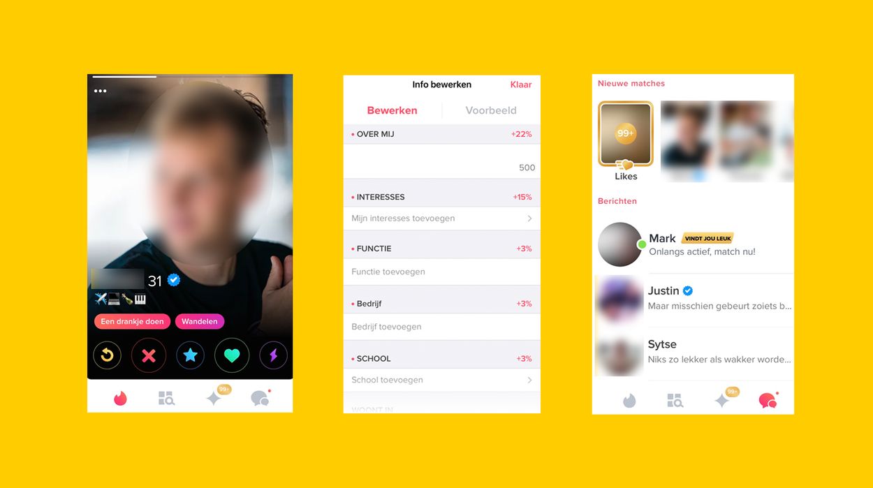 Wat is beter Bumble of Tinder?
