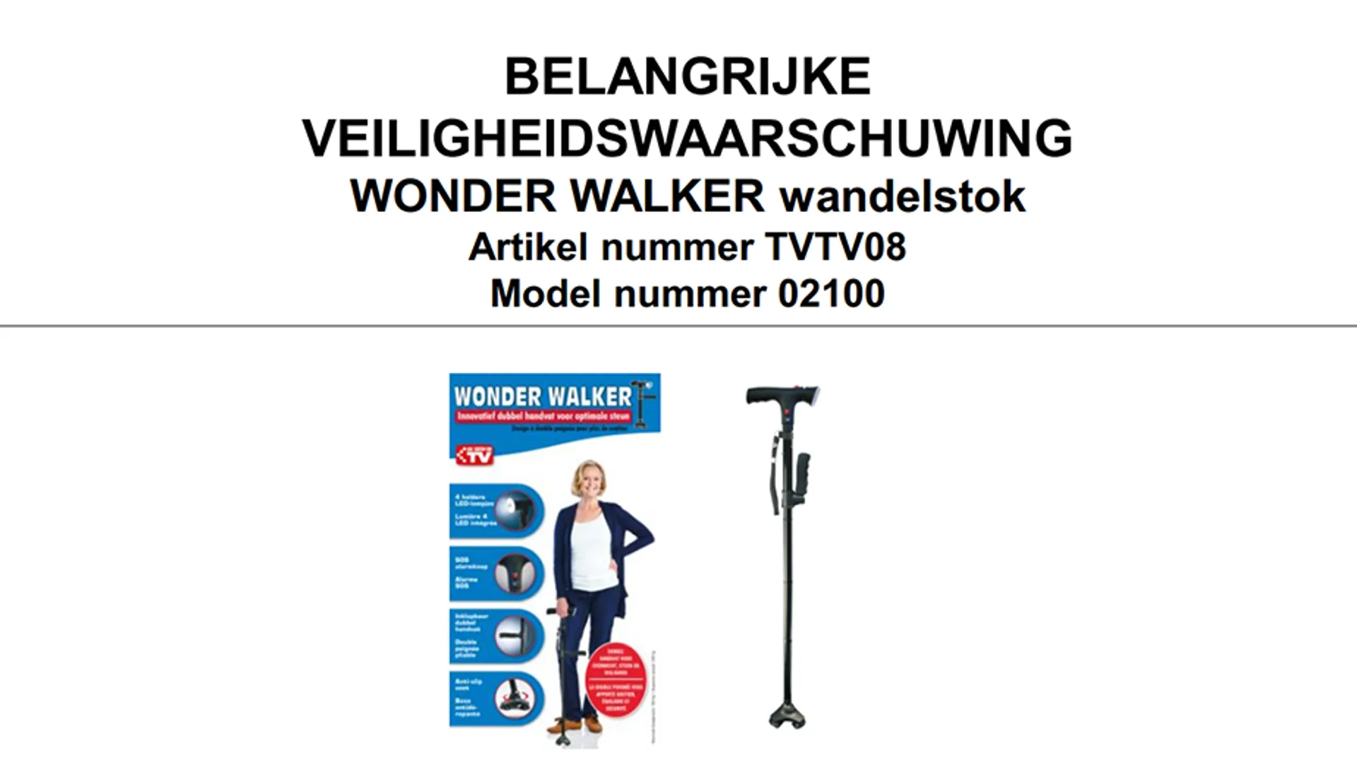 wandelstok kruidvat 930