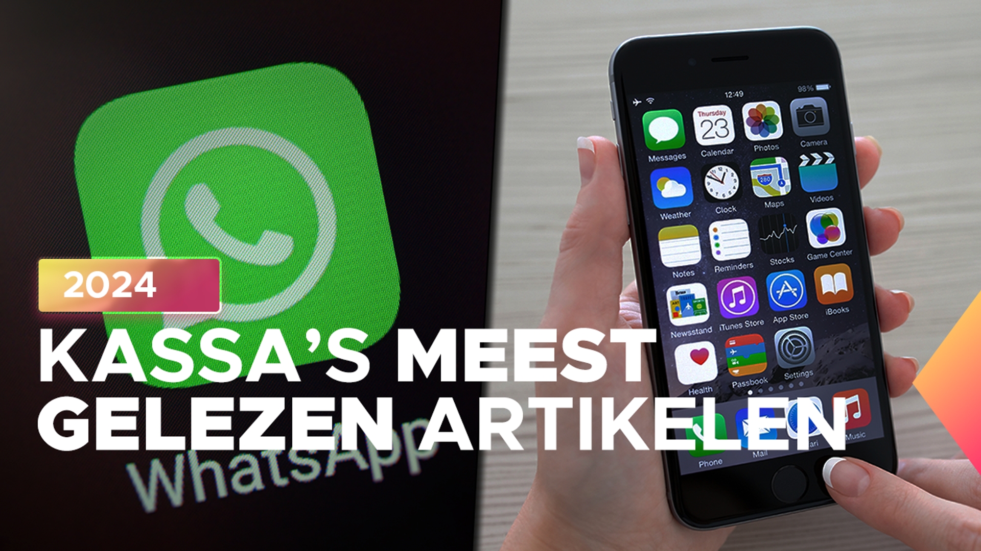 meest gelezen 2024 whatsapp