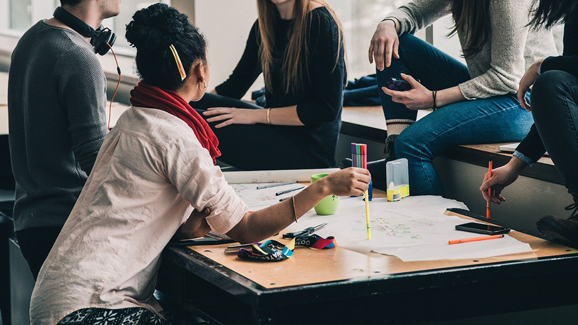 studenten scholieren klas 1127