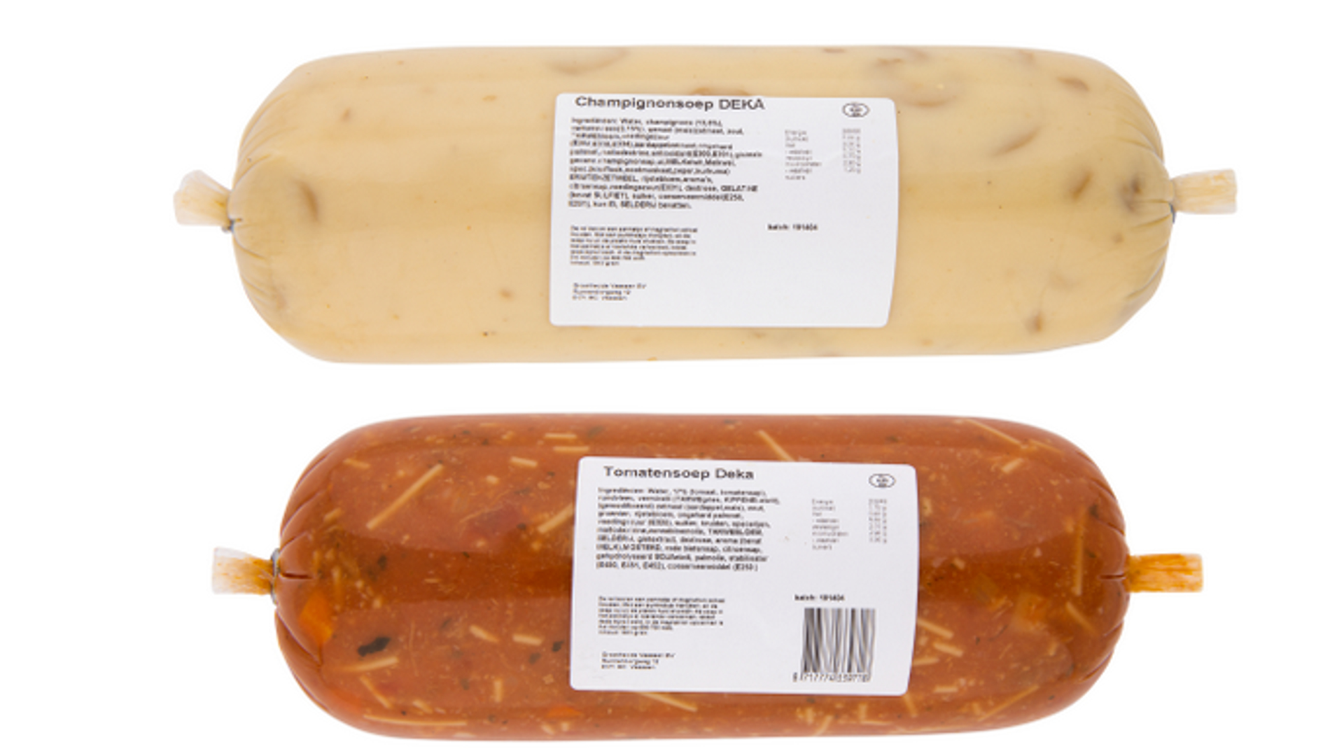 soepen dekamarkt terugroepactie