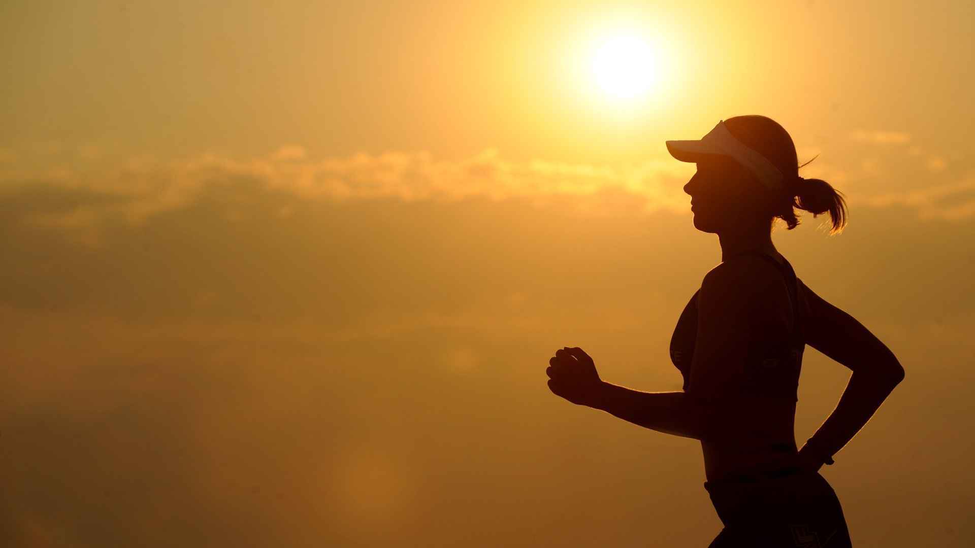 Hardlopen zon hitte warmte