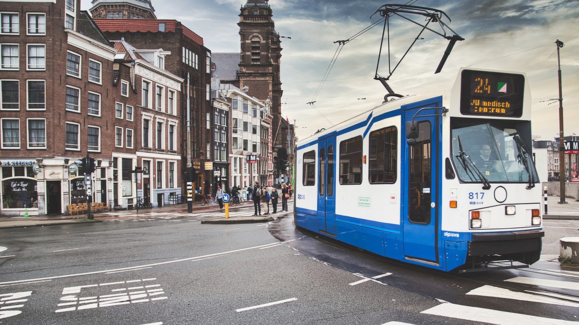 amsterdam tram openbaar vervoer ov 1127
