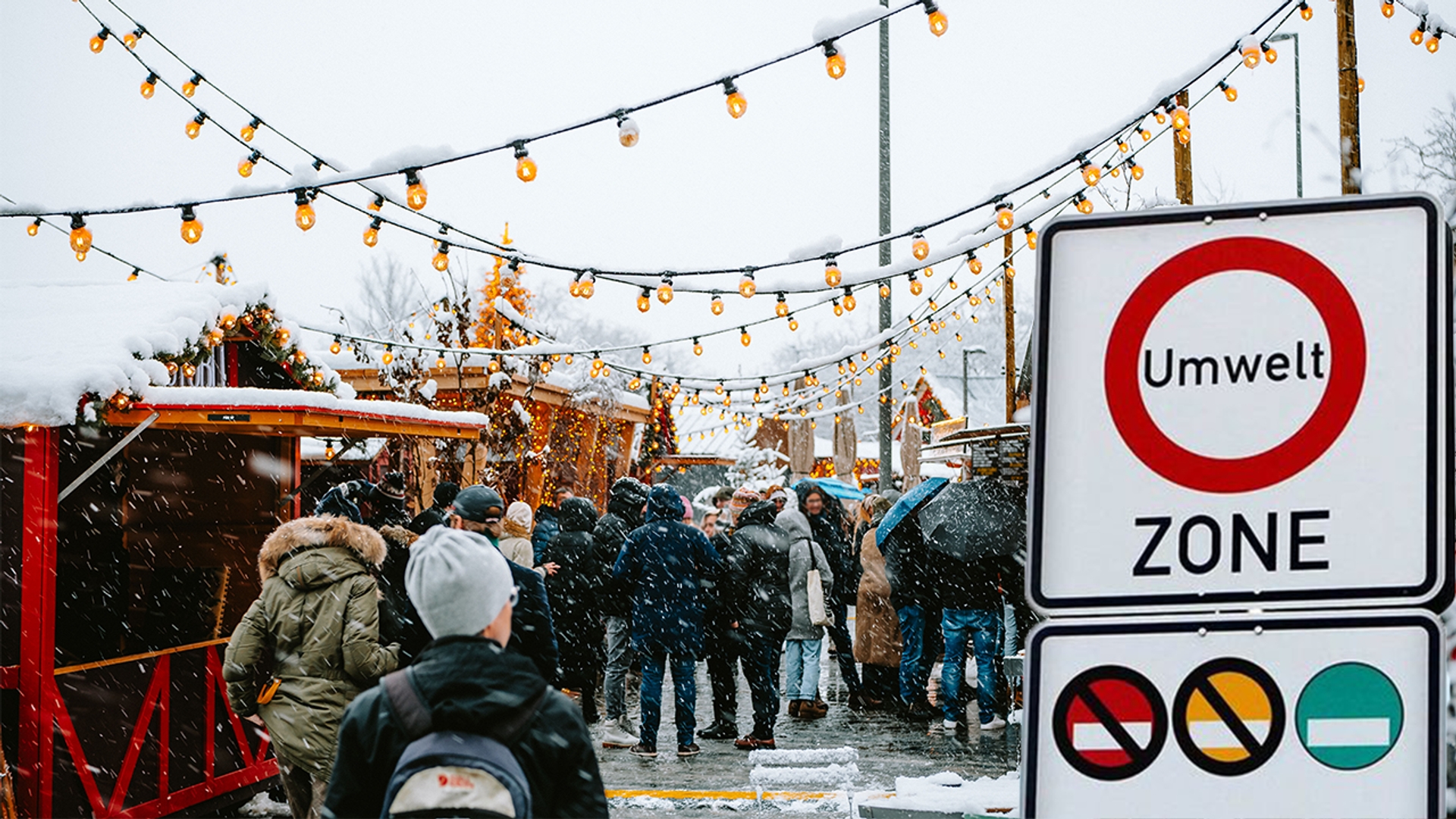 Afbeelding van Met de auto naar de kerstmarkt in Duitsland? Vergeet de milieusticker niet!