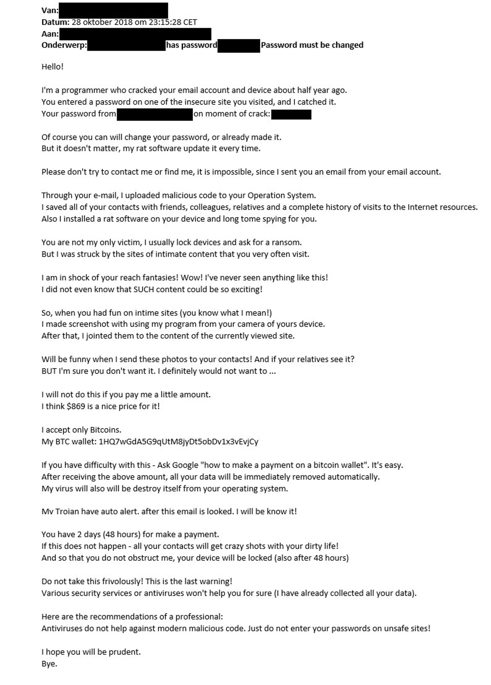 Phishing afpersing 29okt2018