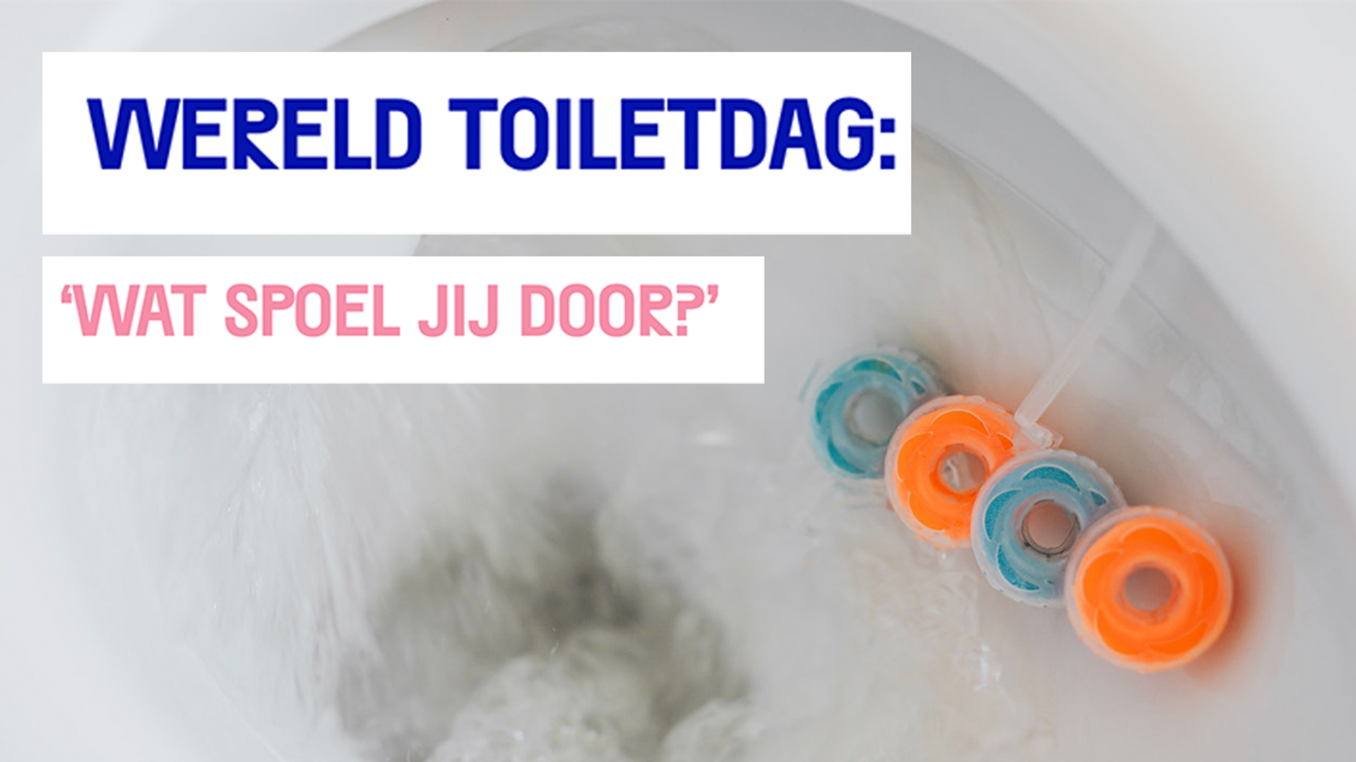 Afbeelding van Waterschappen: Nederlanders spoelen te veel troep door toilet