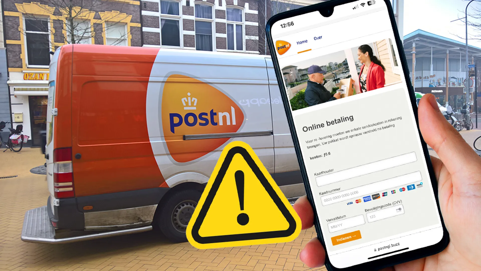 Oplichters actief: valse sms van 'PostNL' leidt tot creditcardfraude ...