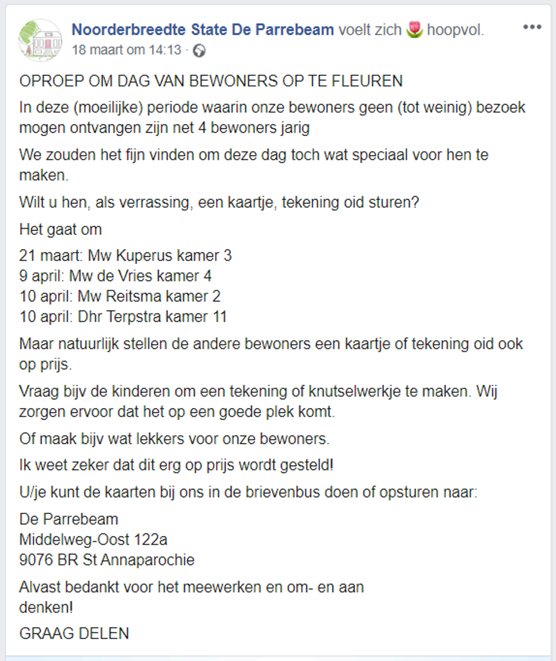 noorderbreedte fleurop