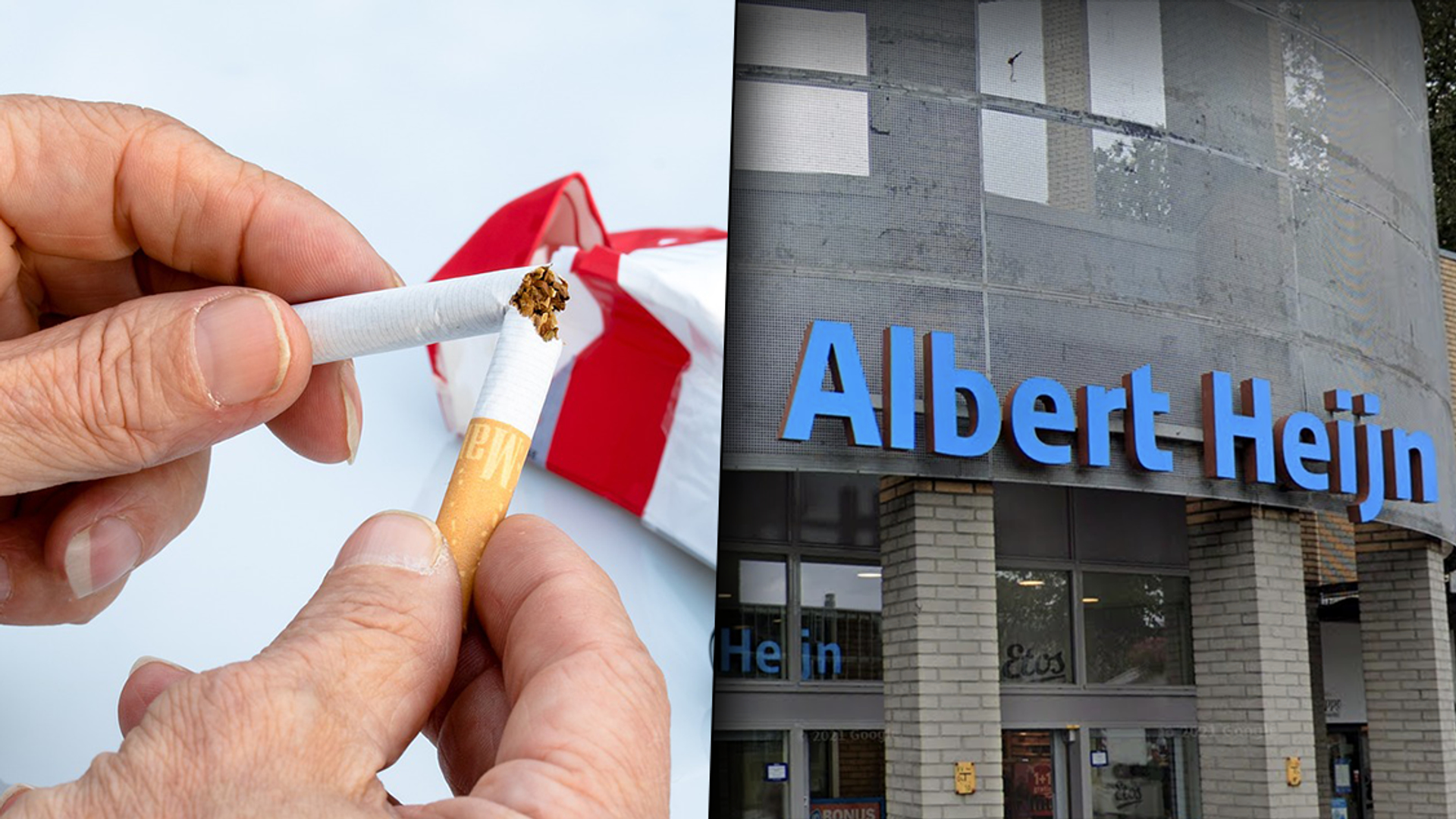 Afbeelding van Albert Heijn stopt op 1 januari 2024 met de verkoop van sigaretten