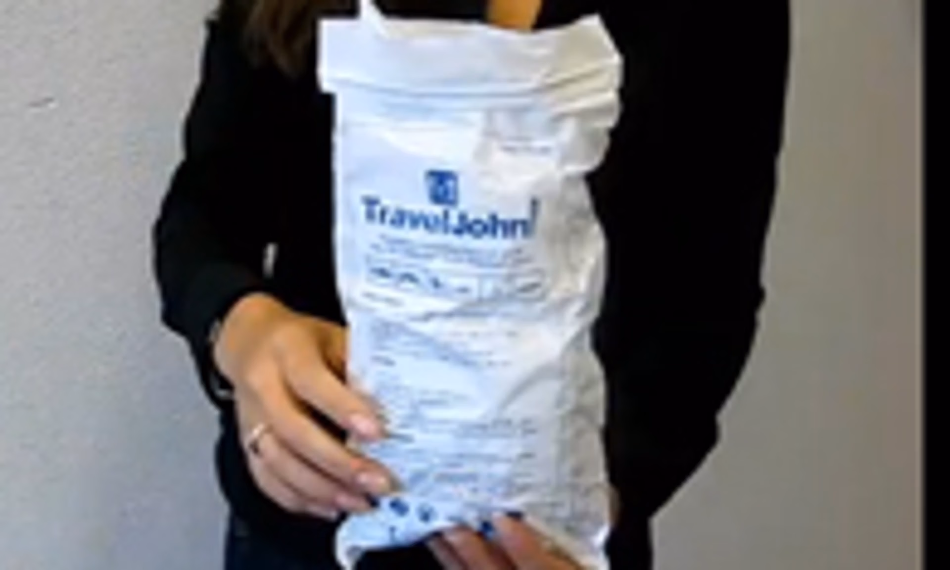 Afbeelding van Plaszakken in Sprinter zonder toilet