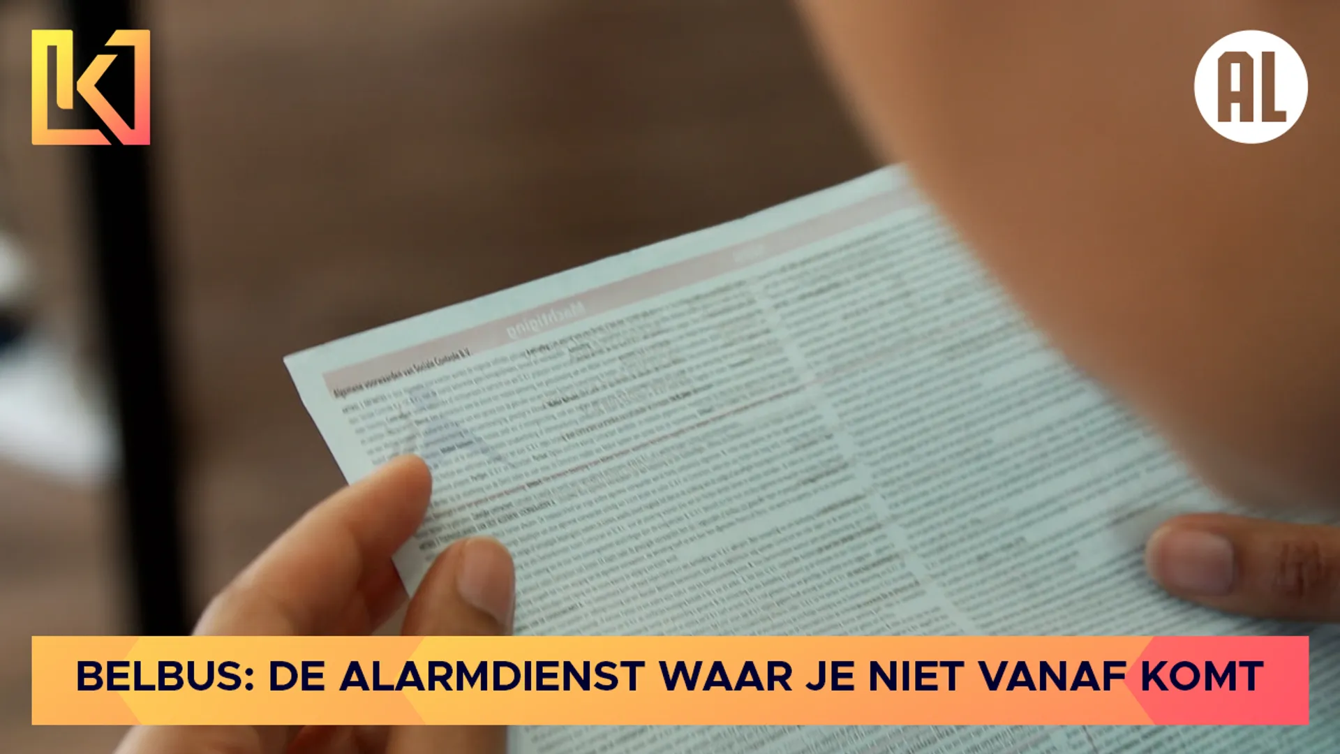 Afbeelding van Belbus: Sociale Controle, de alarmdienst waar je niet vanaf komt