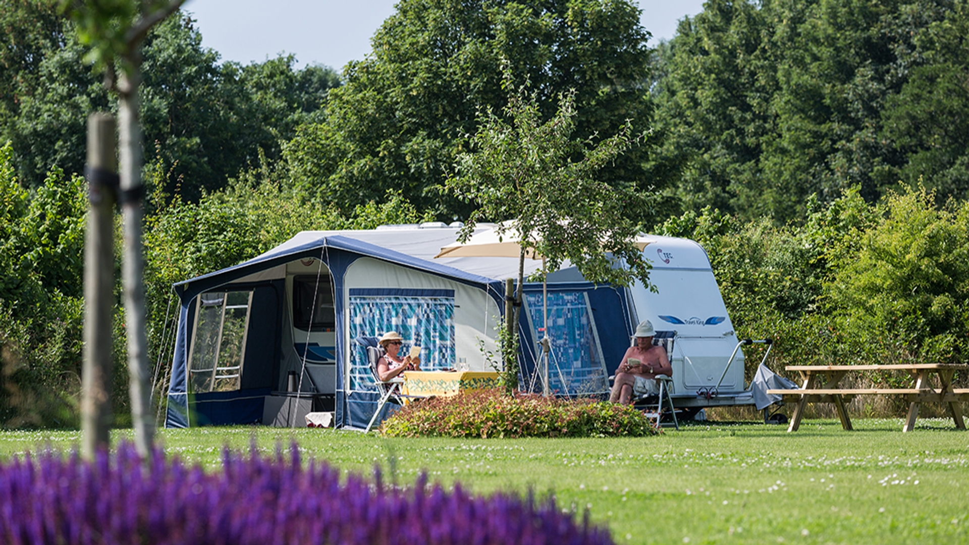 Afbeelding van 15 juni: douche en toilet op camping open en toeristen vanuit buitenland toegestaan