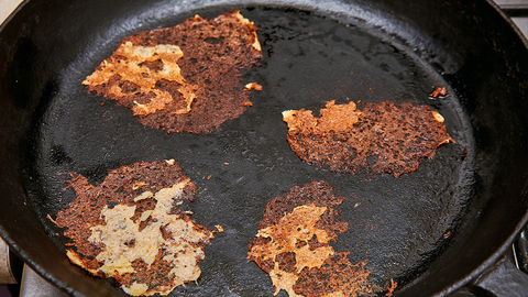 onderkant pan aangebrand