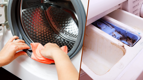 wasmachine azijn wassen