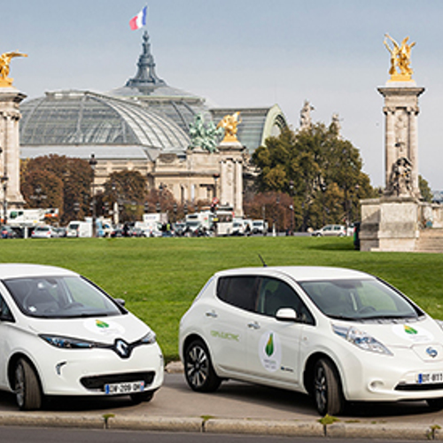 Elektrisch vervoer van Nissan en Renault op COP21