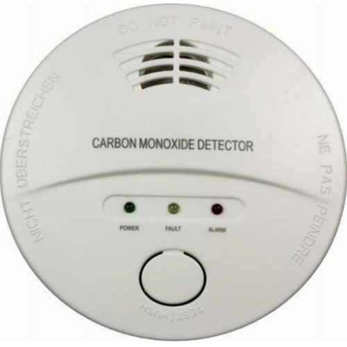 Gevaar! Koolmonoxidemelders werken niet naar behoren.