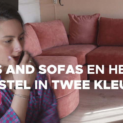 Afbeelding van Belbus: Bankstel in twee kleuren? Seats and Sofas laat het gebeuren