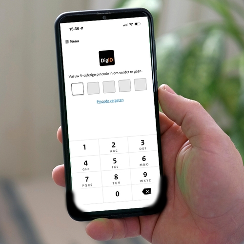 Inloggen met DigiD-app ook mogelijk met vingerafdruk en gezichtsscan