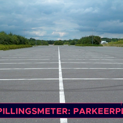 Verspillingsmeter: Nutteloos parkeerterrein in Emmen 