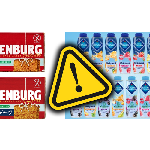 Waarschuwing: Mogelijk plastic in Karvan Cévitam en ontbijtkoek Peijnenburg