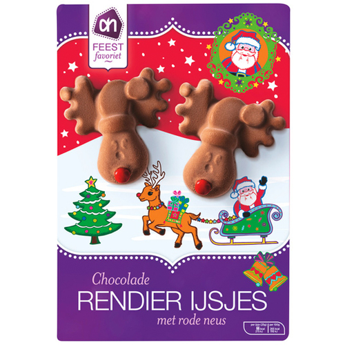 AH haalt rendierijsjes uit de winkel