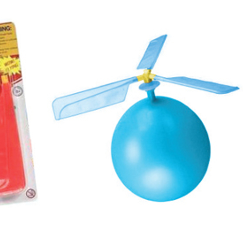 Veiligheidswaarschuwing Ballon Helicopter