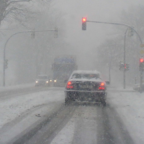 Ongelukken en vertragingen door winters weer