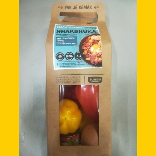 Productwaarschuwing: Maaltijdpakket Shakshuka van de Jumbo