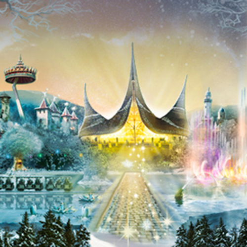 Winter hindert Winter Efteling