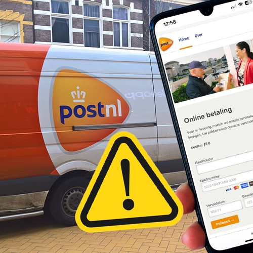 Oplichters actief: valse sms van 'PostNL' leidt tot creditcardfraude